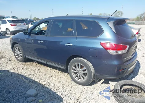 2014 Nissan Pathfinder S from USA, damaged, VIN 5N1AR2MNXEC646983